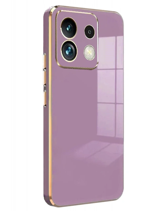 Newface Xiaomi Redmi Note 13 5G Kılıf Volet Silikon - Mor