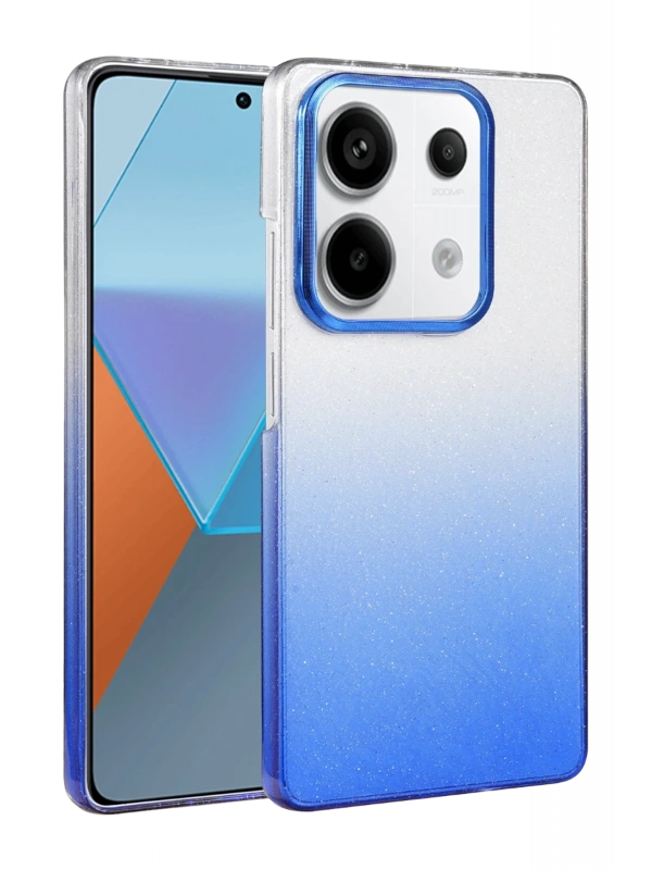 Newface Xiaomi Redmi Note 13 Pro 4G Glossy Kapak - Mavi