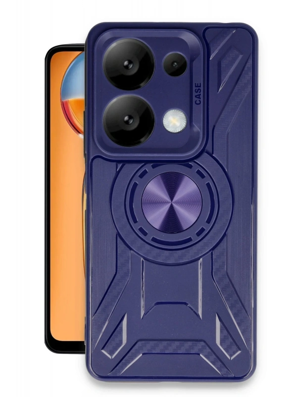 Newface Xiaomi Redmi Note 13 Pro 5G Kılıf Lincoln Silikon - Lacivert