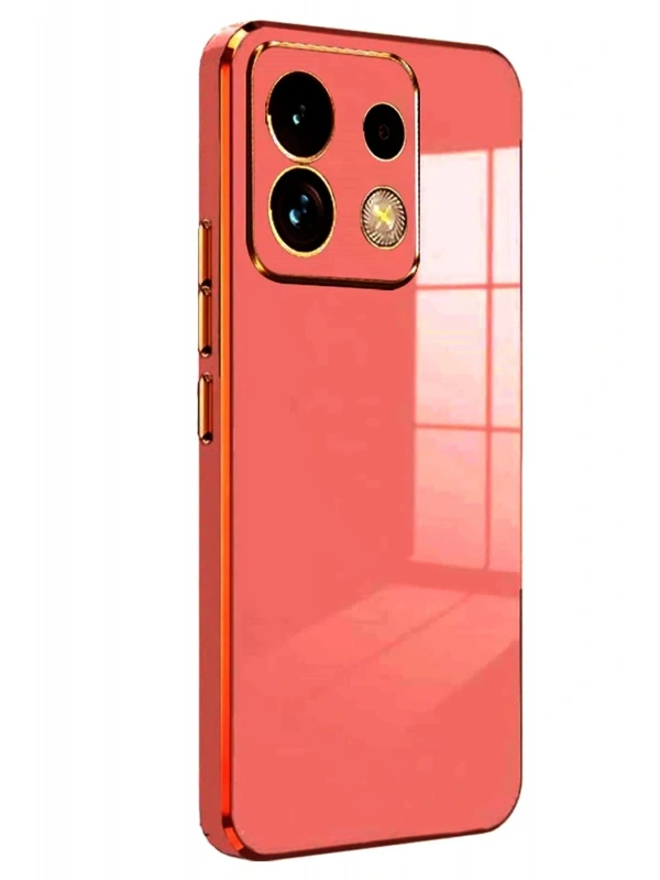 Newface Xiaomi Redmi Note 13 Pro 5G Kılıf Volet Silikon - Kırmızı