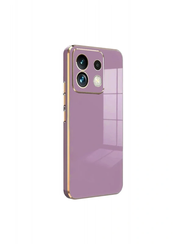 Newface Xiaomi Redmi Note 13 Pro 5G Kılıf Volet Silikon - Mor