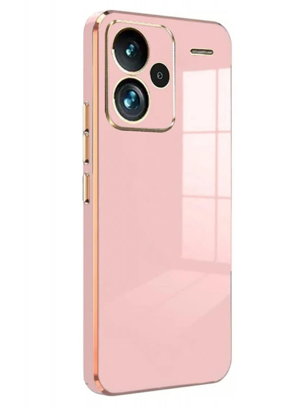 Newface Xiaomi Redmi Note 13 Pro Plus Kılıf Volet Silikon - Pembe