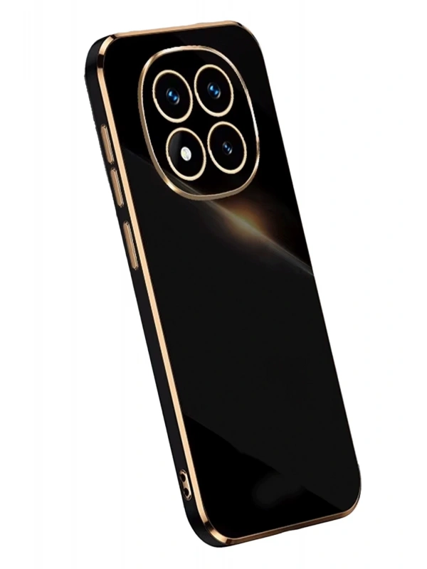 Newface Xiaomi Redmi Note 14 Pro Plus Kılıf Volet Silikon - Siyah