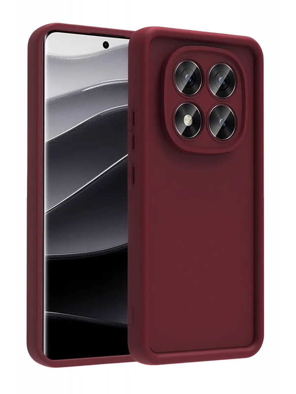 Newface Xiaomi Redmi Note 15 Pro 4G Viera Silikon - Bordo