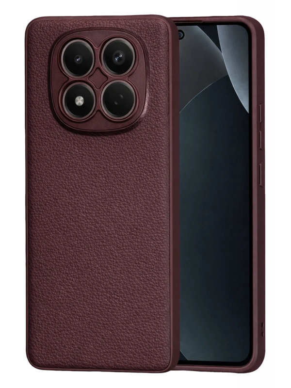 Newface Xiaomi Redmi Note 15 Pro Plus 5G Thermax Silikon Kılıf - Bordo