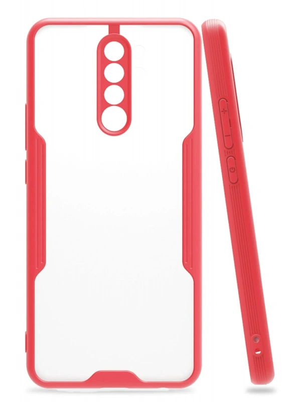 Newface Xiaomi Redmi Note 8 Pro Kılıf Platin Silikon - Pembe