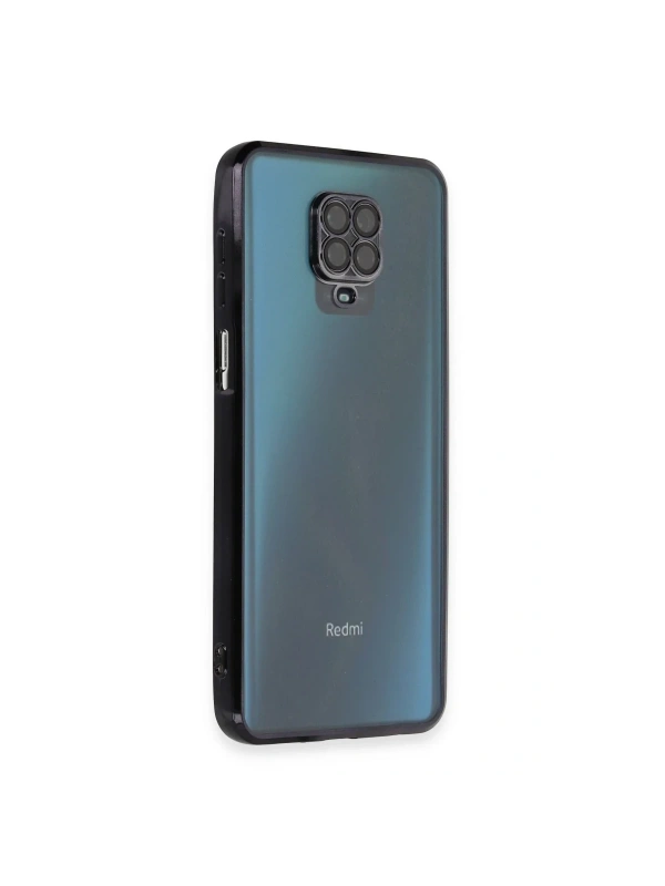 Newface Xiaomi Redmi Note 9 Pro Kılıf Razer Lensli Silikon