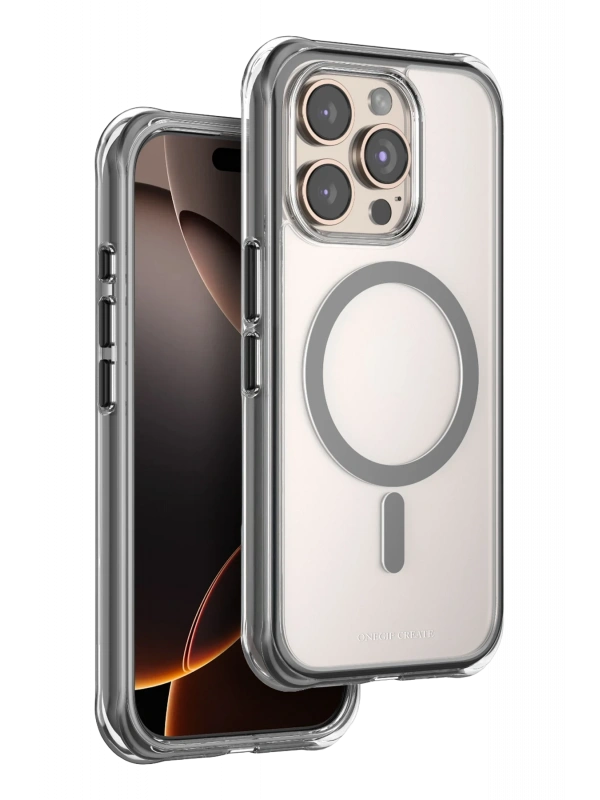 Onegif Apple iPhone 15 Pro Max Hulk Magsafe Kapak - Siyah