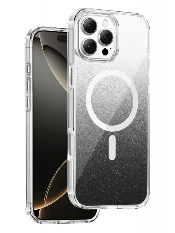 Onegif Apple iPhone 16 Pro Max Sora Simli Magsafe Kapak - Siyah