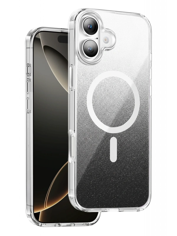 Onegif Apple iPhone 17 Sora Simli Magsafe Kapak - Siyah