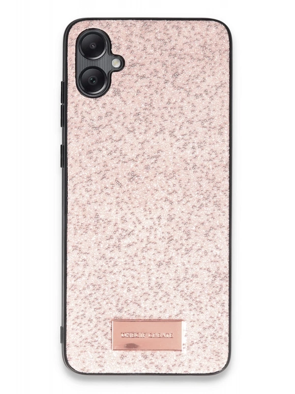 Onegif Samsung Galaxy A05 Bright Simli Kapak - Pembe