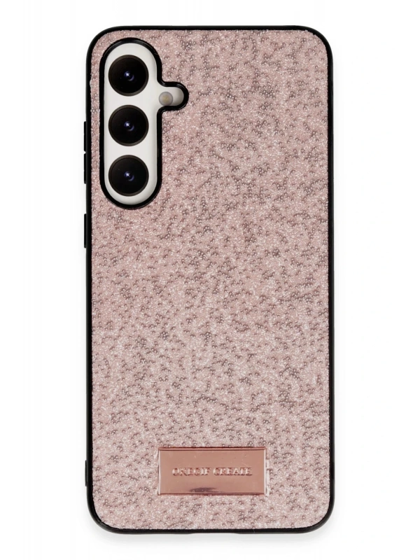 Onegif Samsung Galaxy A05S Bright Simli Kapak - Pembe