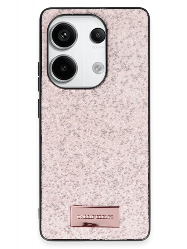 Onegif Xiaomi Redmi Note 13 Pro 4G Bright Simli Kapak - Pembe