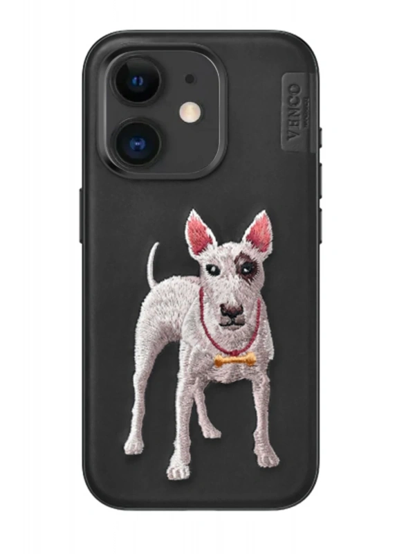 Venco Apple iPhone 11 Perma Desenli Kapak - Siyah