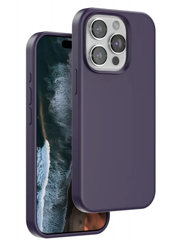 Venco Apple iPhone 14 Pro Max Home Magsafe Kapak - Derin Mor