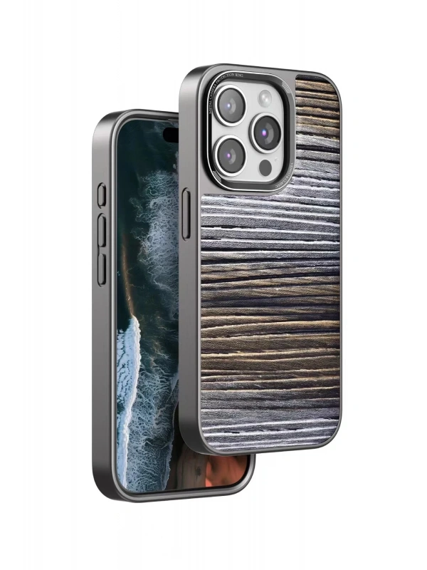 Venco Apple iPhone 14 Pro Wave Kapak - Sarı