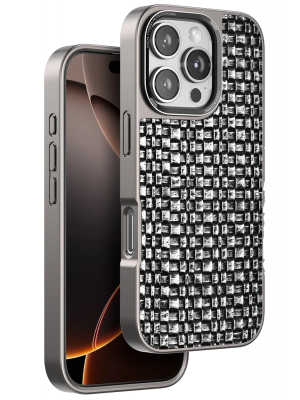 Venco Apple iPhone 16 Pro Max Brand Kapak - Gümüş