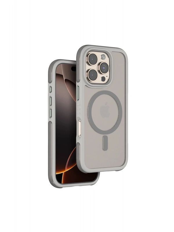Venco Apple iPhone 16 Pro Max Orbit Magsafe Kapak - Titan Gri