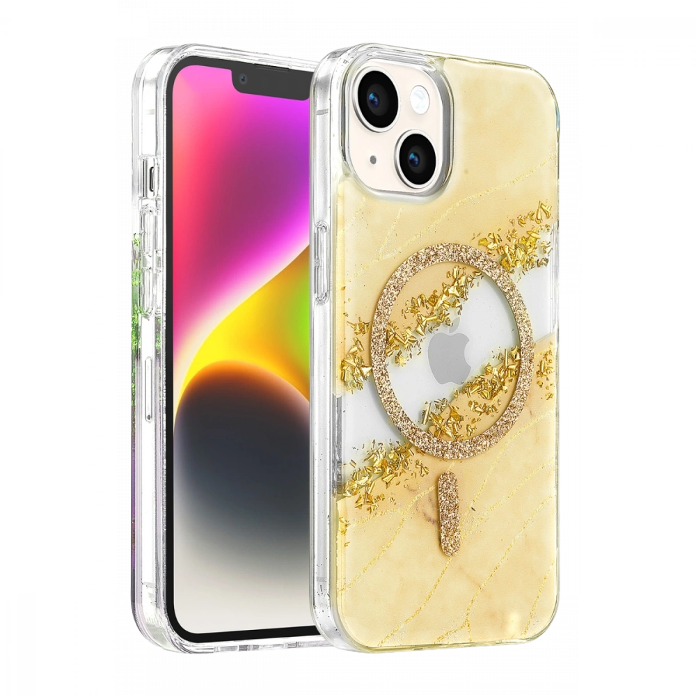Apple iPhone 14 Lotus Simli Magsafe Kapak