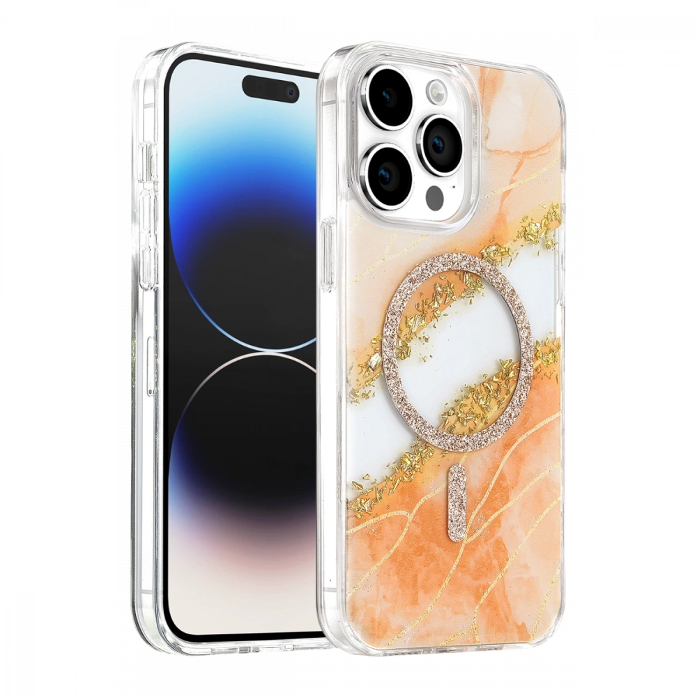 Apple iPhone 14 Pro Max Lotus Simli Magsafe Kapak