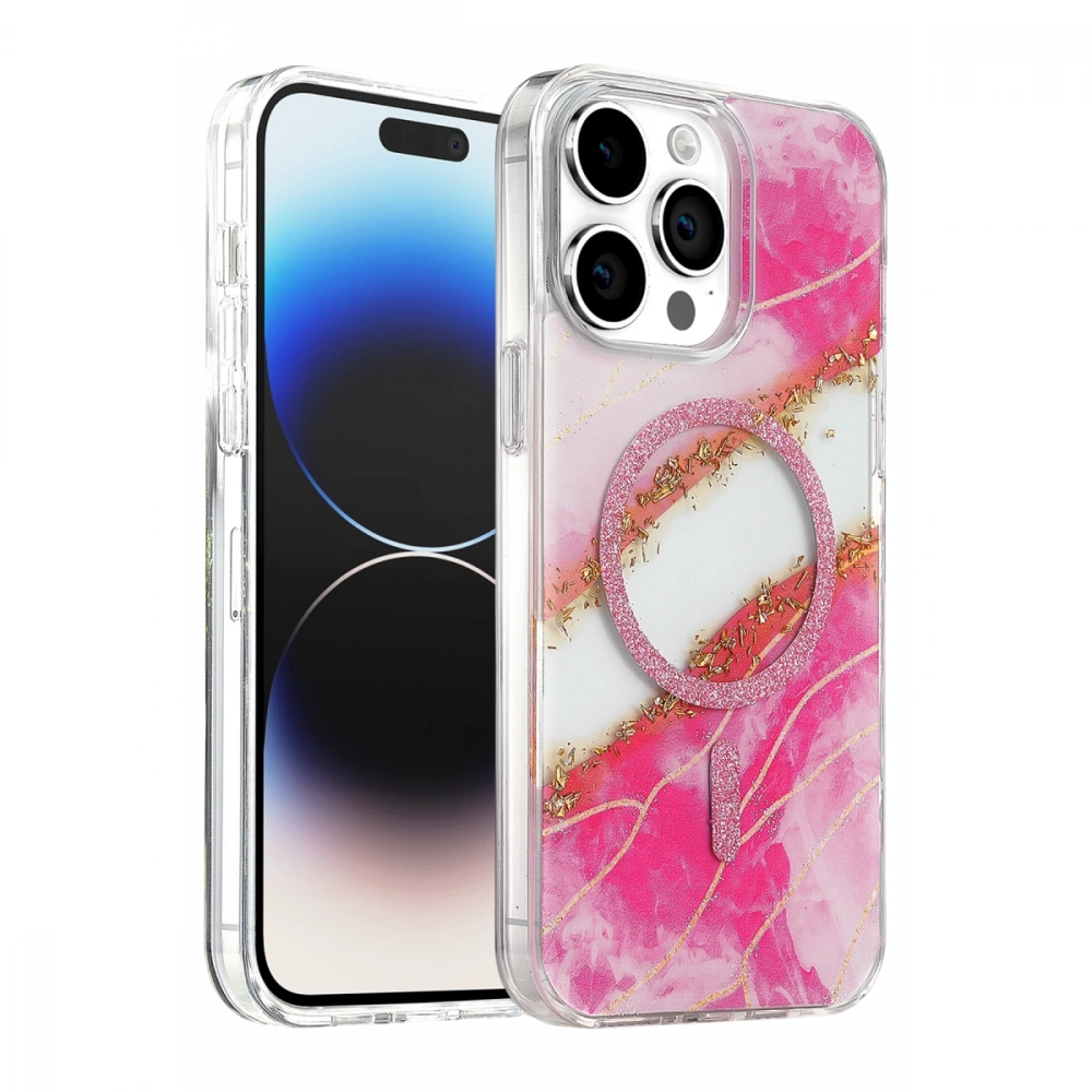 Apple iPhone 14 Pro Max Lotus Simli Magsafe Kapak