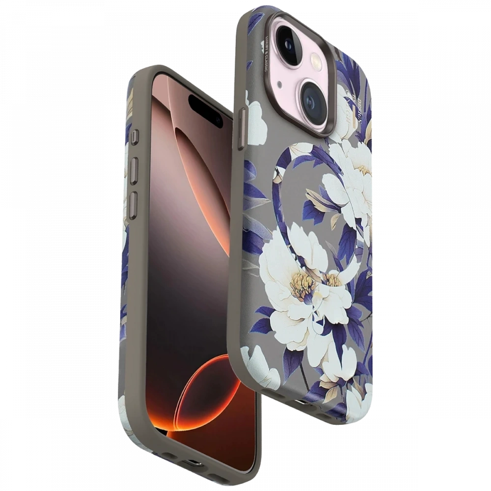 Apple iPhone 15 Plus Flower Series Magsafe Kapak