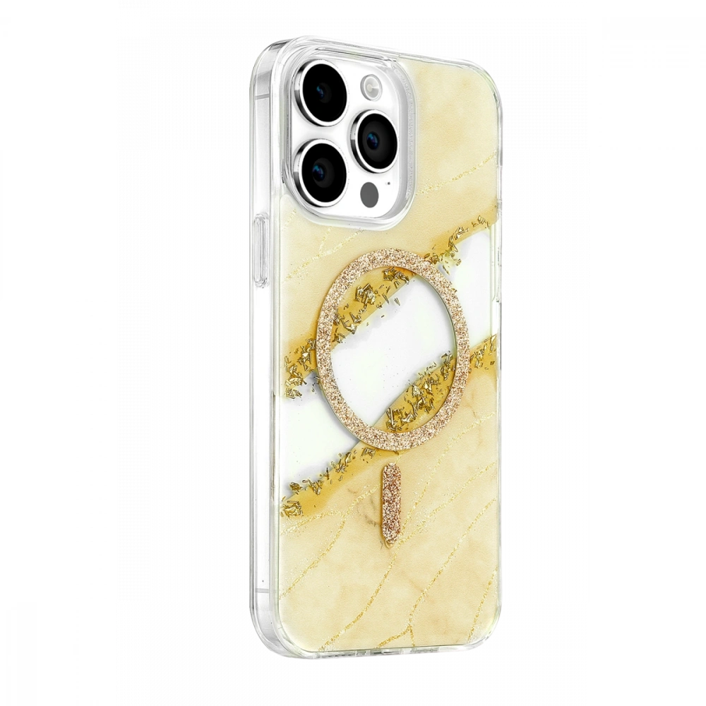 Apple iPhone 15 Pro Max Lotus Simli Magsafe Kapak