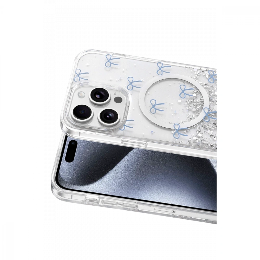 Apple iPhone 15 Pro Max Misk Simli Magsafe Kapak