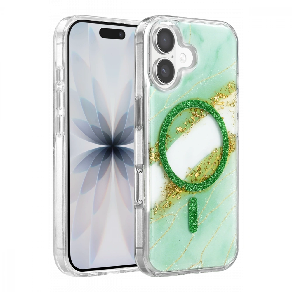 Apple iPhone 16 Lotus Simli Magsafe Kapak