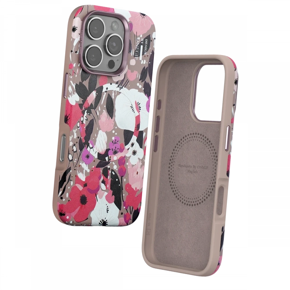 Apple iPhone 16 Pro Max Flower Series Magsafe Kapak