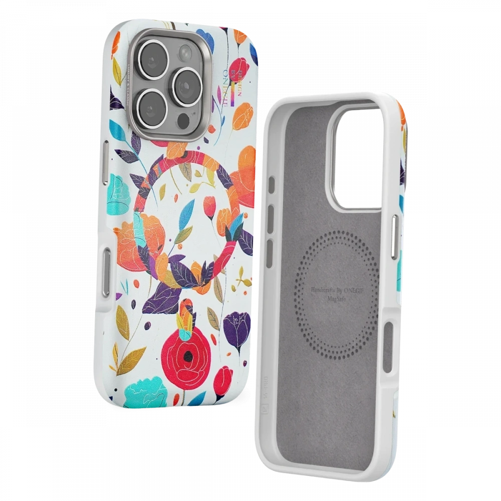 Apple iPhone 16 Pro Max Flower Series Magsafe Kapak