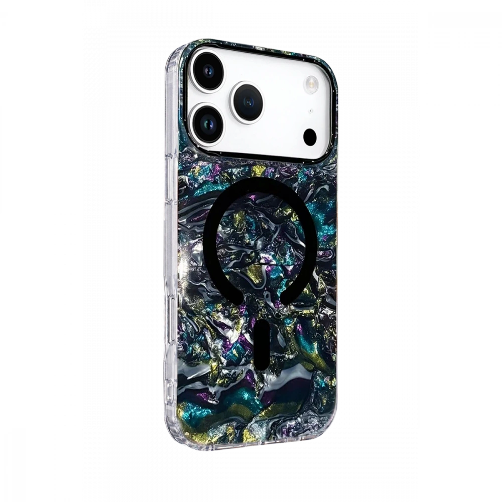 Apple iPhone 17 Pro/18 Pro Mila Dalgalı Magsafe Kapak