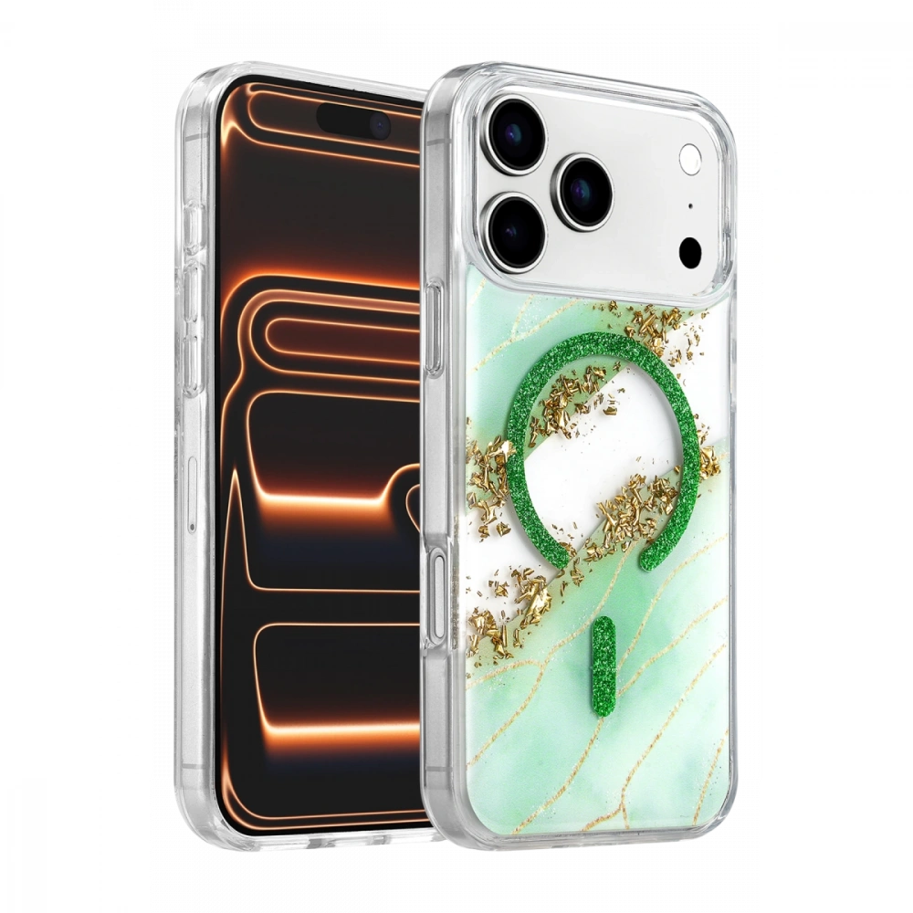 Apple iPhone 17 Pro Max/18 Pro Max Lotus Simli Magsafe Kapak