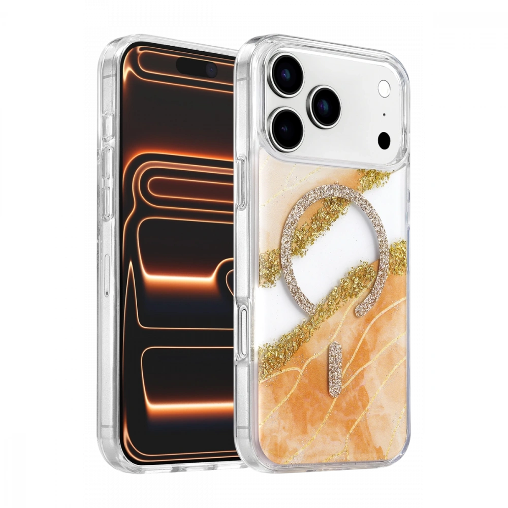 Apple iPhone 17 Pro Max/18 Pro Max Lotus Simli Magsafe Kapak