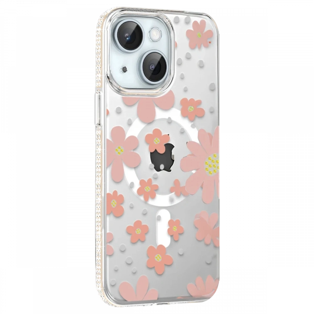 Apple iPhone 14 Floral Magsafe Kapak