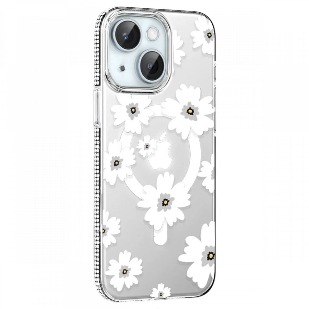 Apple iPhone 14 Floral Magsafe Kapak