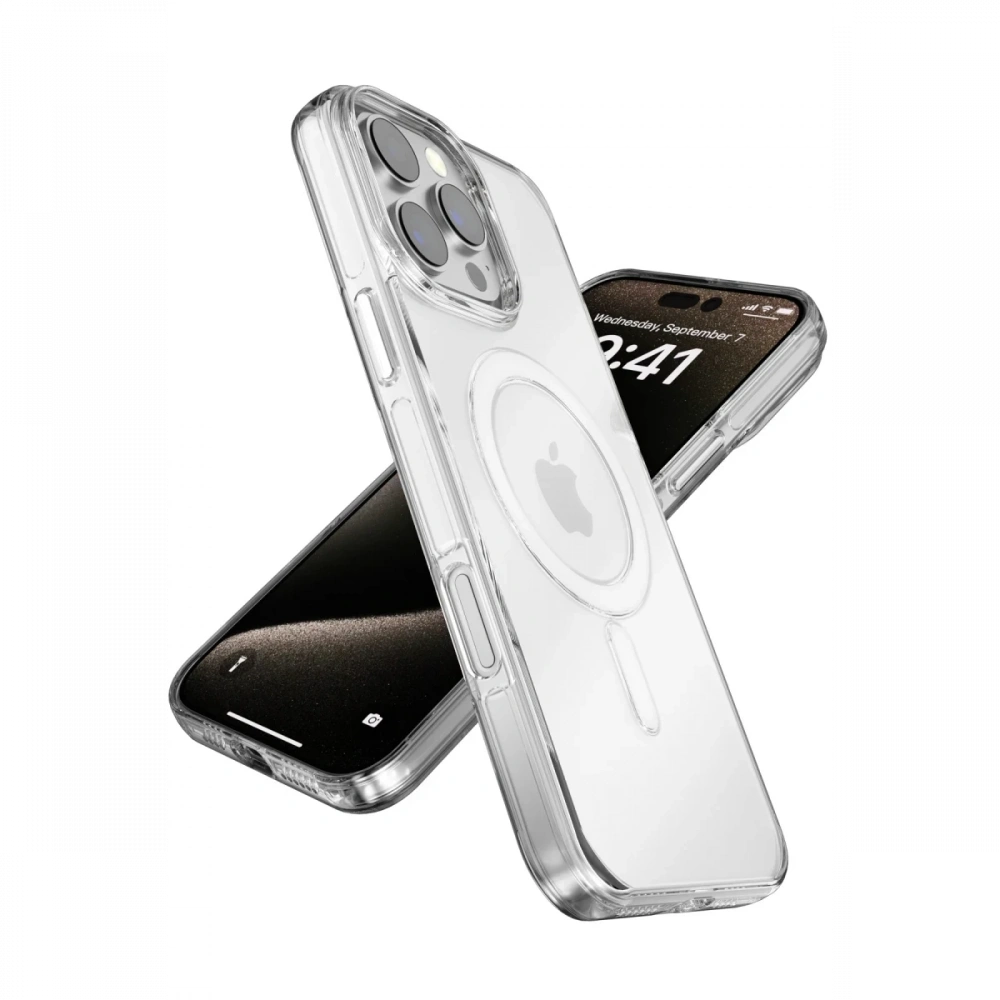 Apple iPhone 15 Pro Max Gleam PC Sert Magsafe Kılıf