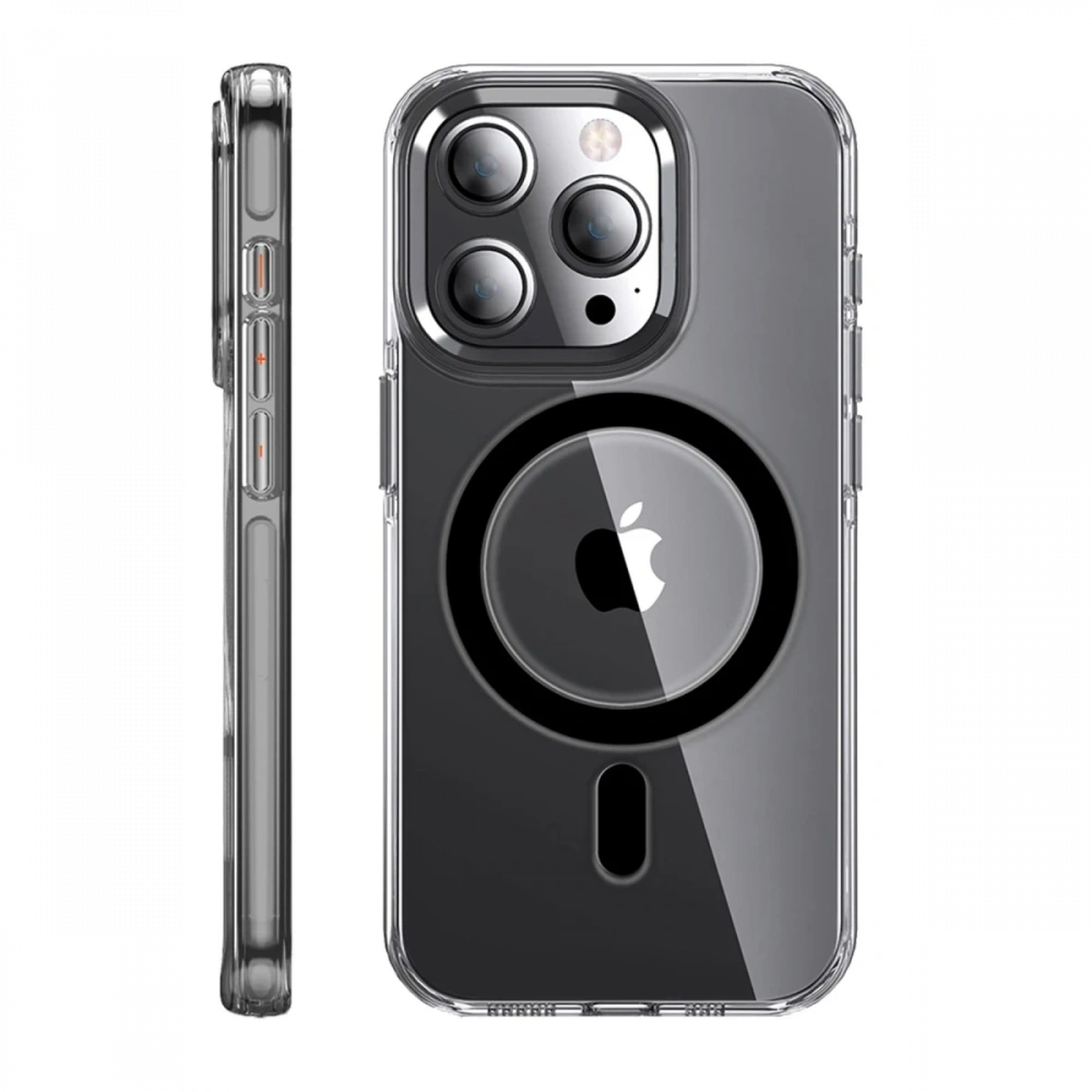 Apple iPhone 15 Pro Max Kılıf Crystal Magsafe Kapak
