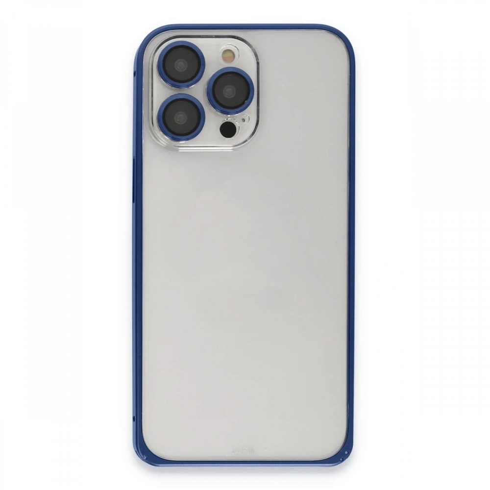 Apple iPhone 15 Pro Max Metal Bumper Mat Kapak