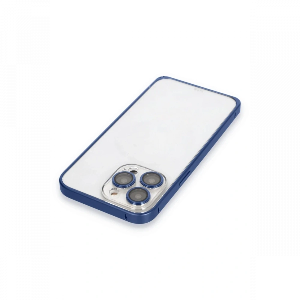 Apple iPhone 15 Pro Max Metal Bumper Mat Kapak
