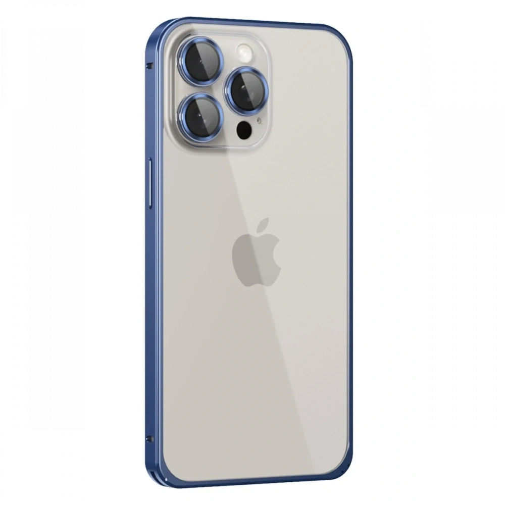 Apple iPhone 15 Pro Metal Bumper Mat Kapak