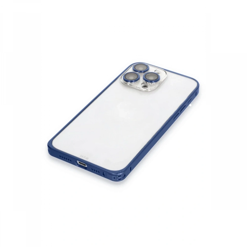 Apple iPhone 15 Pro Metal Bumper Mat Kapak