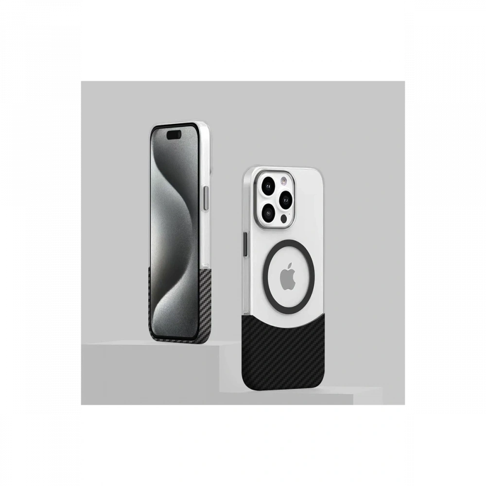 Apple iPhone 16 Plus Carbon Puzzle Magsafe Kapak