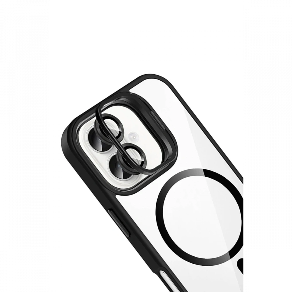 Apple iPhone 16 Plus Remim Lensli Magsafe Standlı Kapak