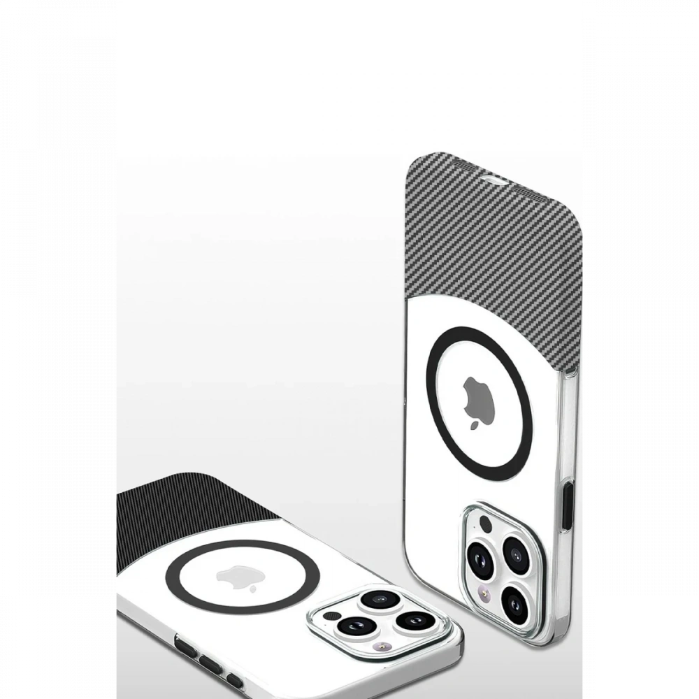 Apple iPhone 16 Pro Carbon Puzzle Magsafe Kapak