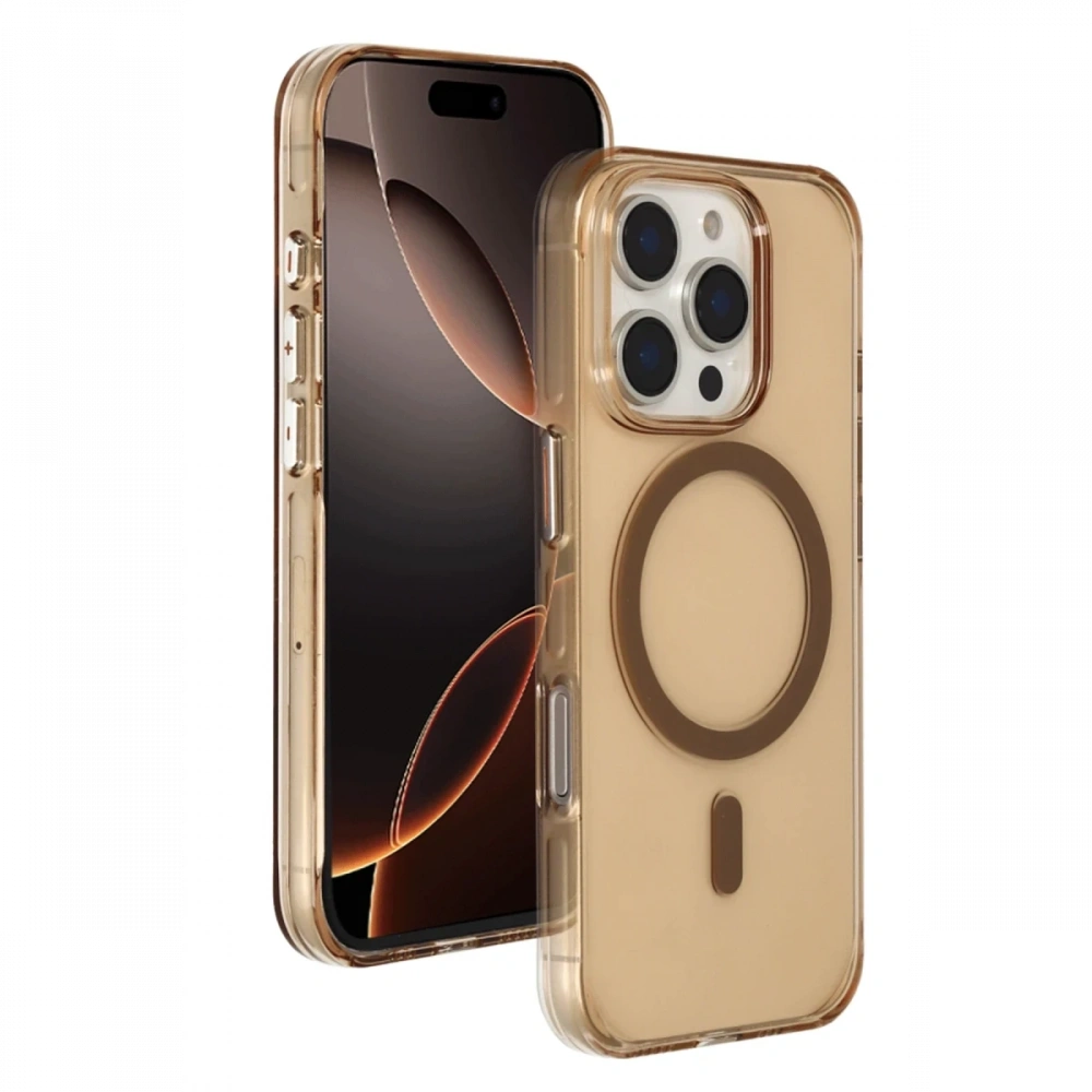 Apple iPhone 16 Pro Max Gleam PC Sert Magsafe Kılıf