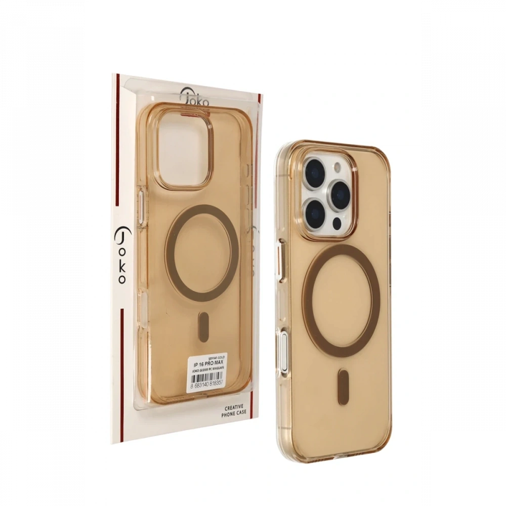Apple iPhone 16 Pro Max Gleam PC Sert Magsafe Kılıf