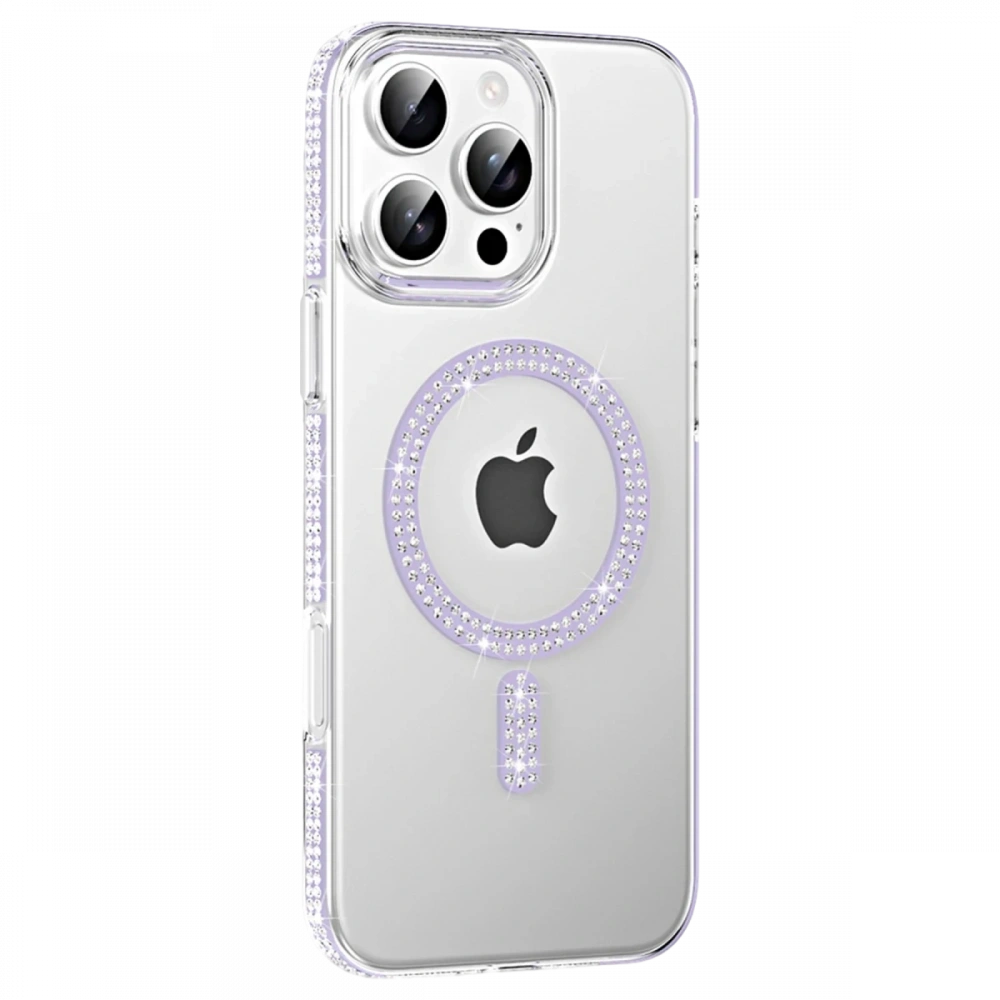 Apple iPhone 16 Pro Max Move Taşlı Magsafe Kapak