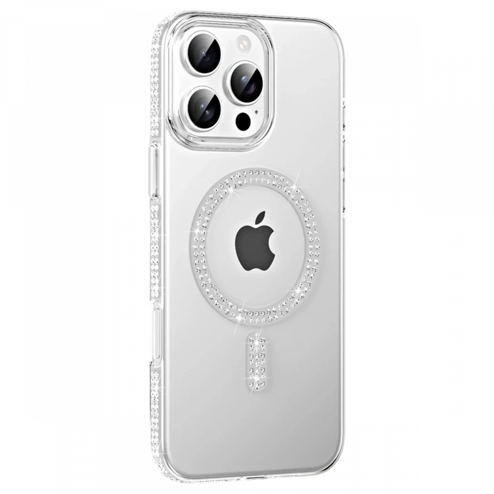 Apple iPhone 16 Pro Max Move Taşlı Magsafe Kapak