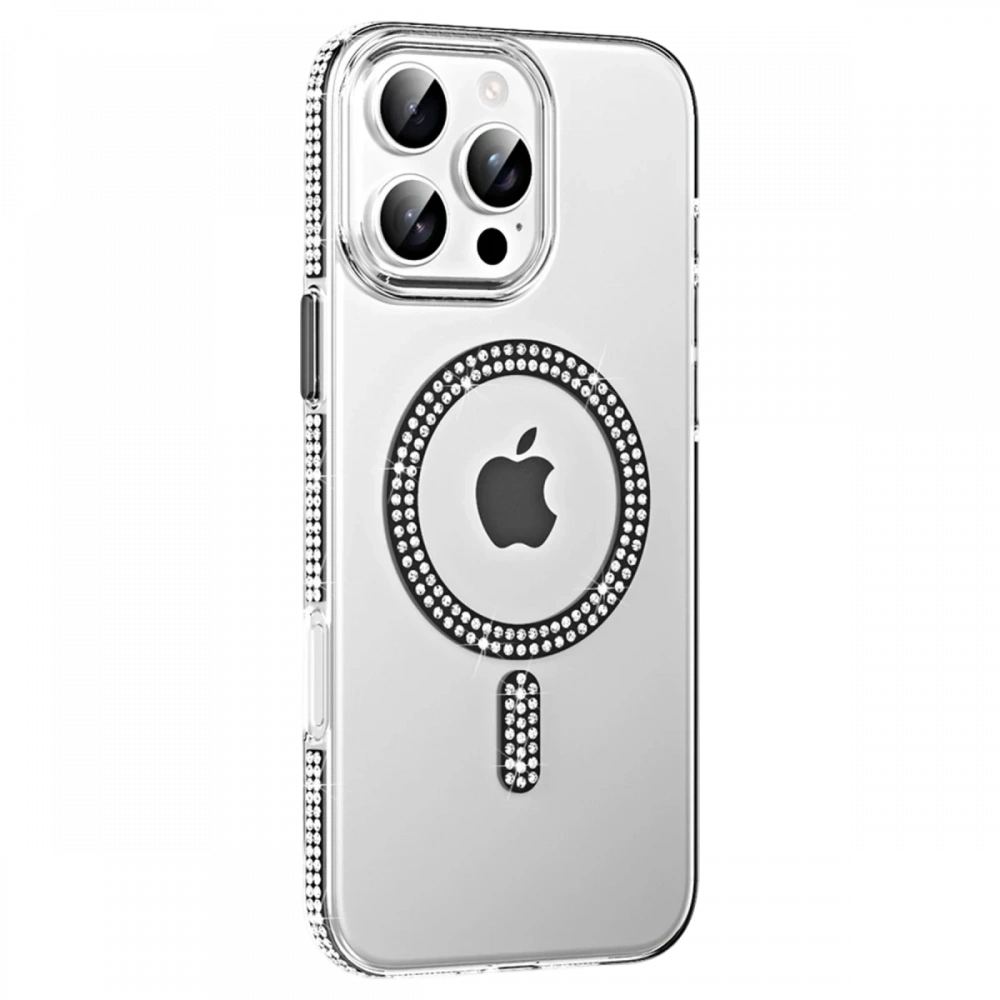 Apple iPhone 16 Pro Move Taşlı Magsafe Kapak